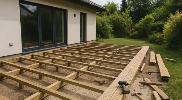Taras bez pęknięć? Wylewka betonowa krok po kroku poradnik DIY